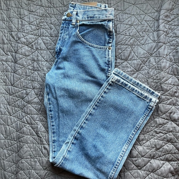 Wrangler Denim - straight leg wrangler jeans
